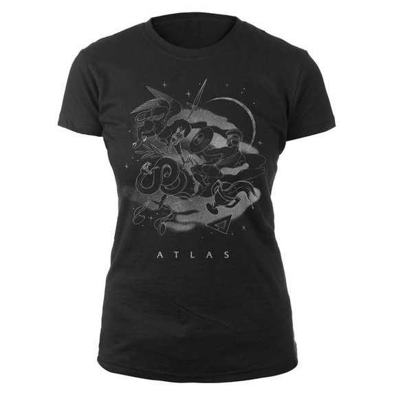 Coldplay shirt Small Atlas lyric video art graphic band merch The Hunger Games - Picture 9 of 9